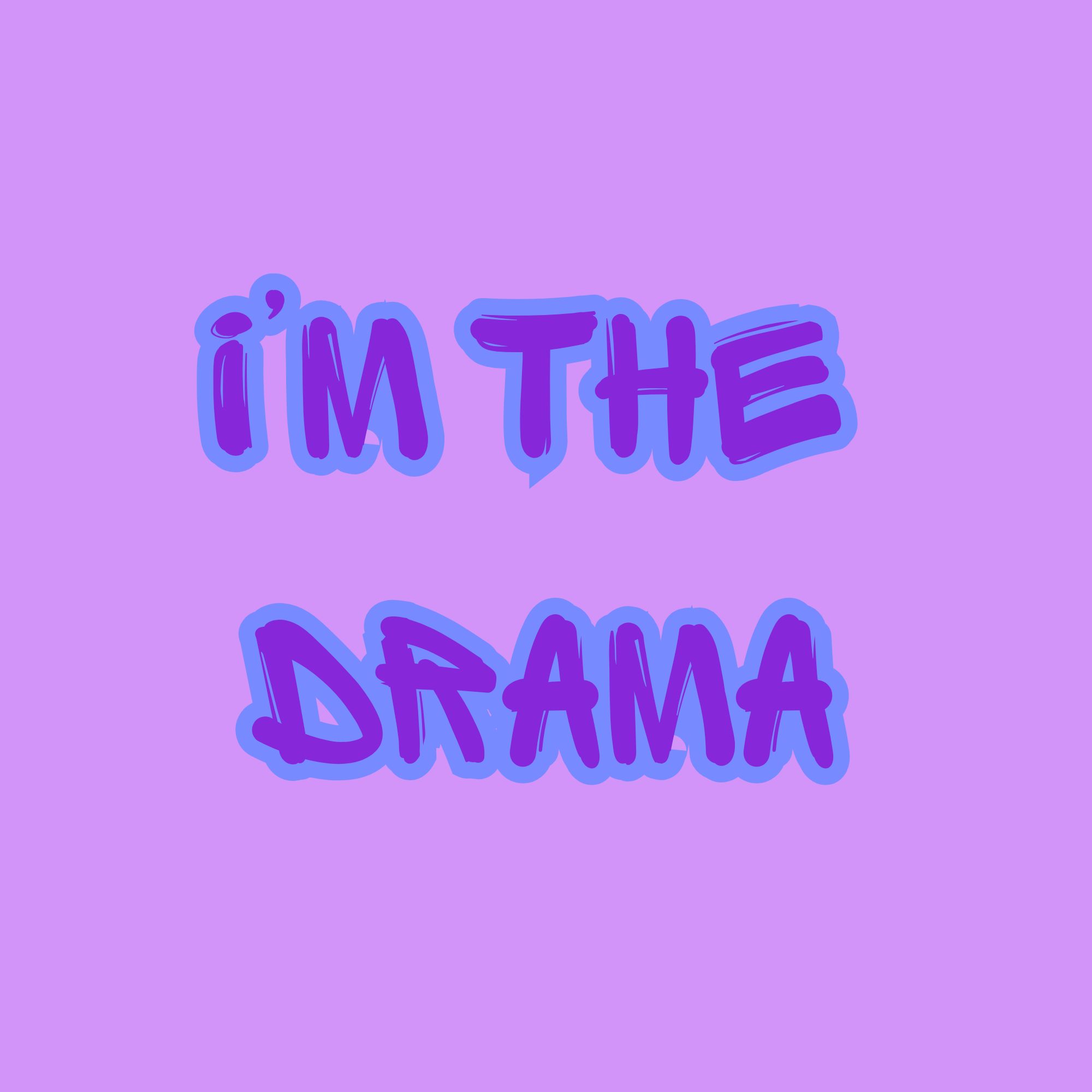 I'm The Drama Logo